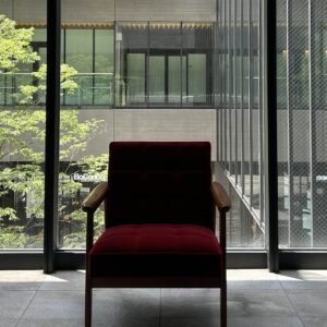 Kチェア1シーター 名古屋プレミアムモケットレッド