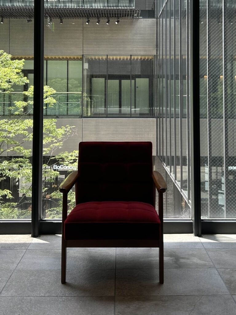 Kチェア1シーター 名古屋プレミアムモケットレッド