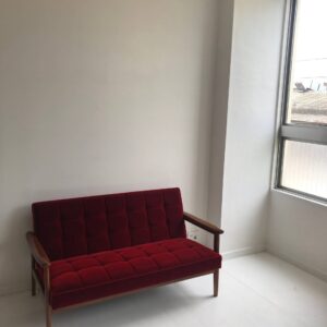 Kチェア2シーター 名古屋プレミアムモケットレッド