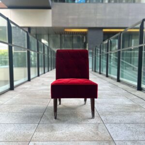 カフェチェア 名古屋プレミアムモケットレッド